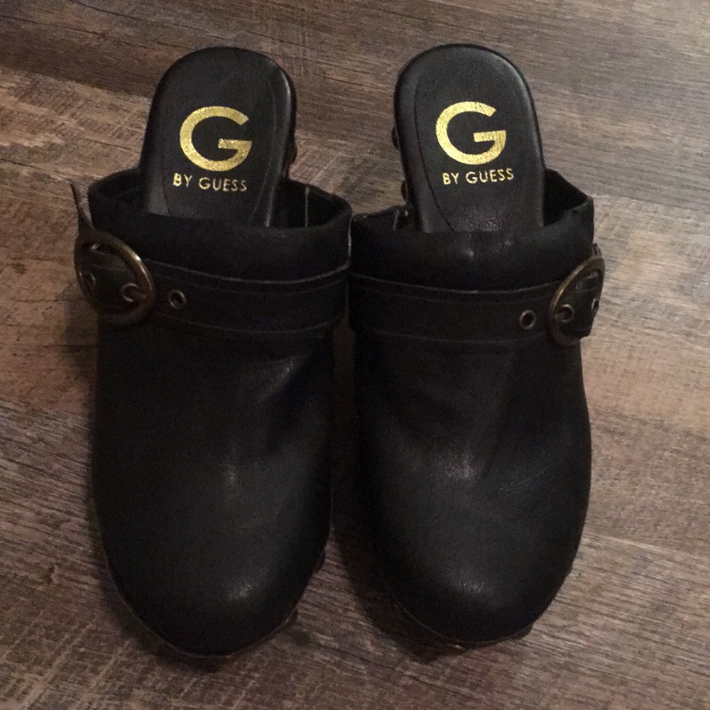 Black clogs